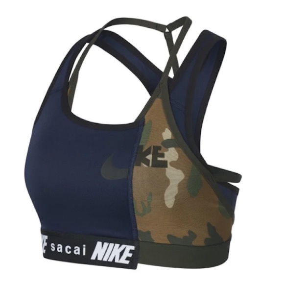 Nike Other - Nike x Sacai Sports Bra Navy/Khaki Size XS